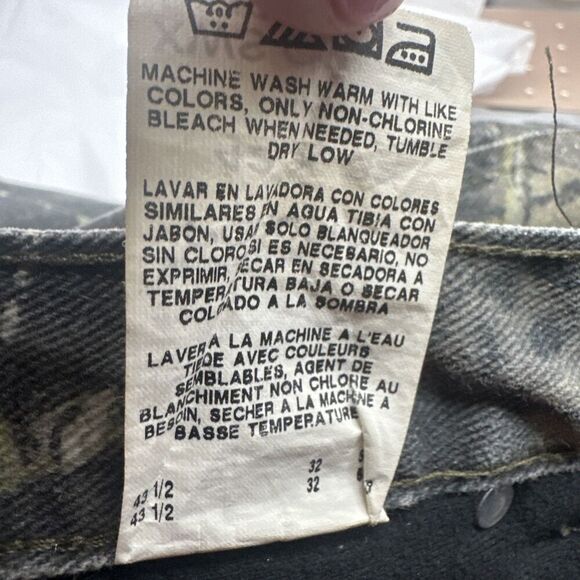 Wrangler Pro Gear Camo Pants Fleece Lined Mens 42x32 Hunting Mossy Oak Break Up - Picture 12 of 12